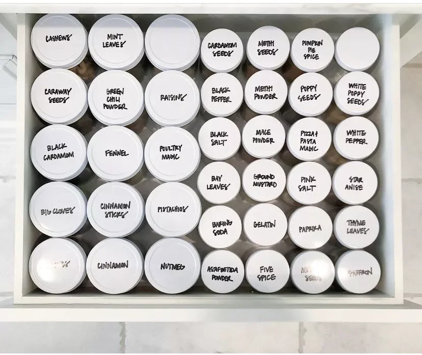 20 Creative Spice Organization Ideas That Will Transform Your Kitchen Write Out Labels