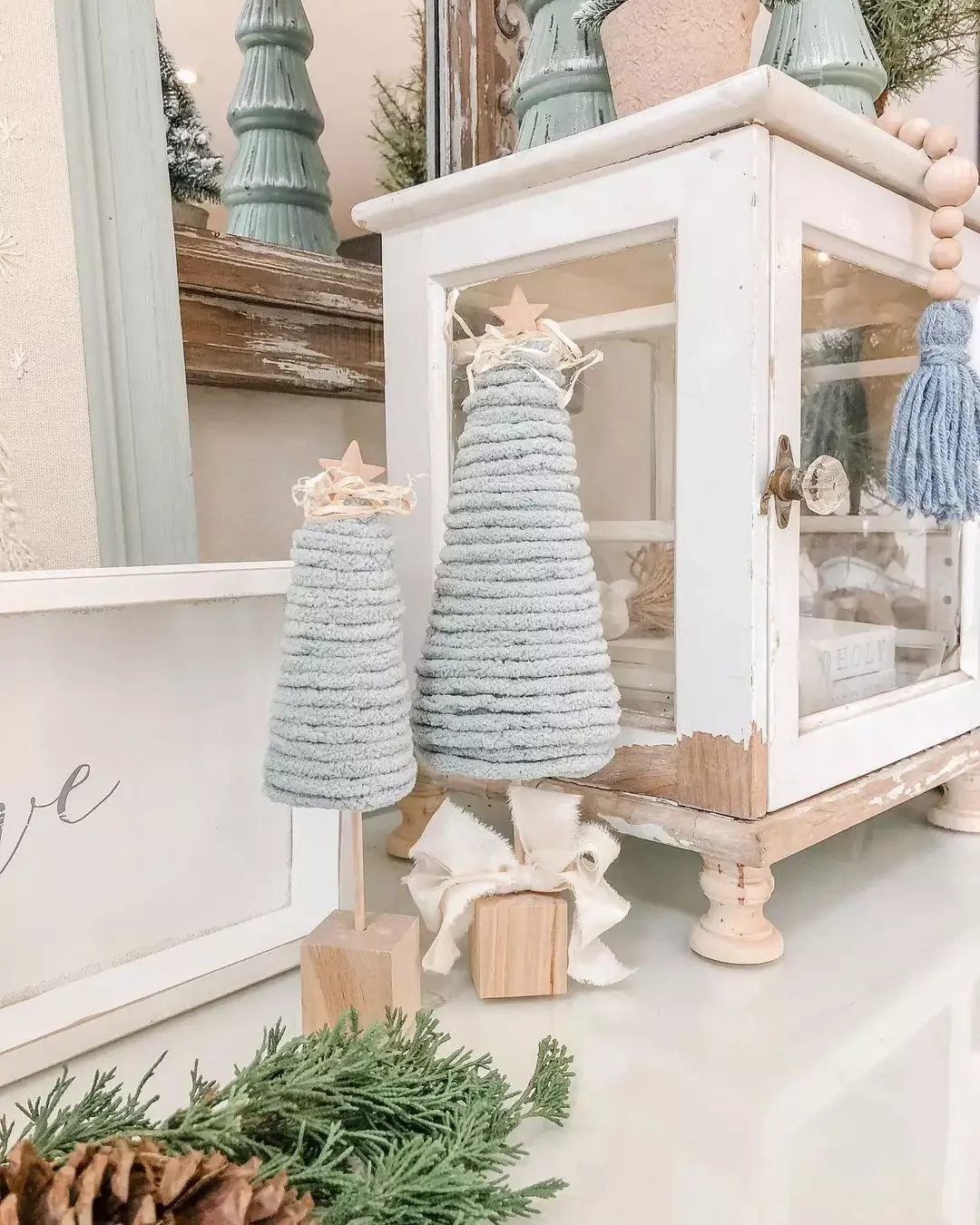 43 DIY Christmas Tree Ideas That Will Wow Your Holiday Guests Yarn Trees