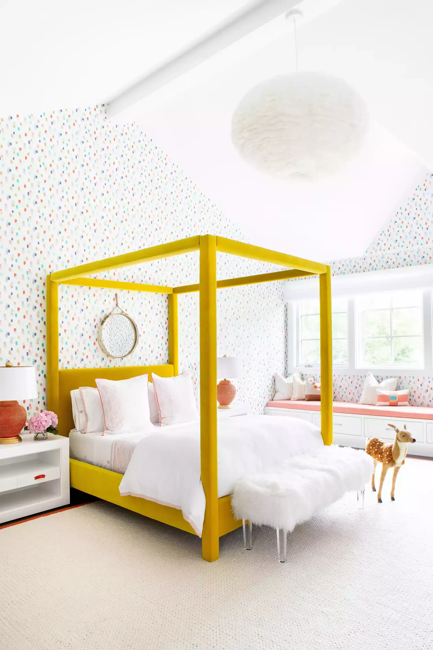 37 Stunning Canopy Bed Ideas to Transform Your Bedroom 25 Yellow Canopy Bed