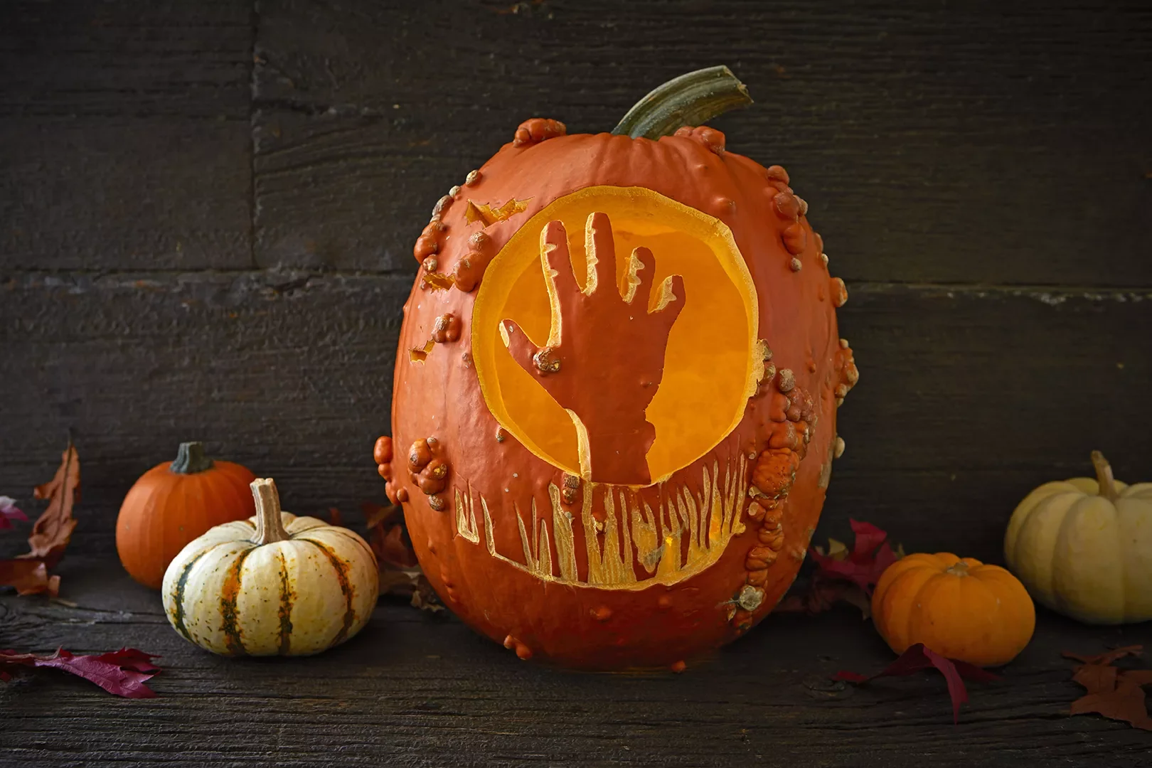 65 Free Pumpkin Carving Templates to Transform Your Porch 28 Zombie Pumpkin Carving Stencil