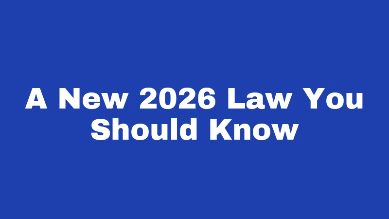 Towing Laws in Utah (2026): Your Rights Explained 3 A New 2026 Law You Should Know