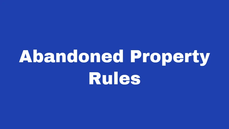 Abandonment Laws in Nebraska (2026): The Rules Behind Walking Away 4 Abandoned Property Rules