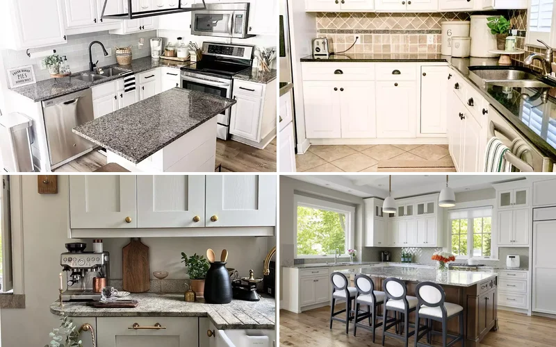 37 Stunning Backsplash Ideas That Make White Cabinets and Granite Countertops Shine backsplash ideas for white cabinets and granite countertops featured