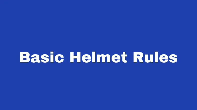 Helmet Laws in Idaho (2026): The Age Line That Splits Riders 1 Basic Helmet Rules