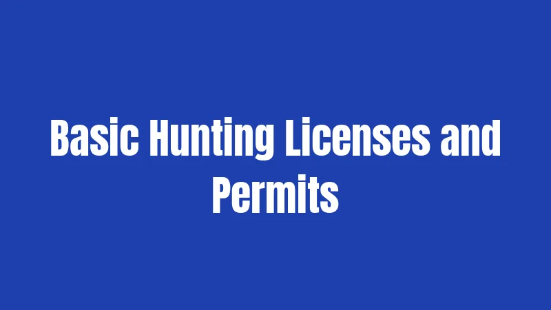 New Jersey Hunting Laws in 2026: Your Complete Garden State Guide 2 Basic Hunting Licenses and Permits