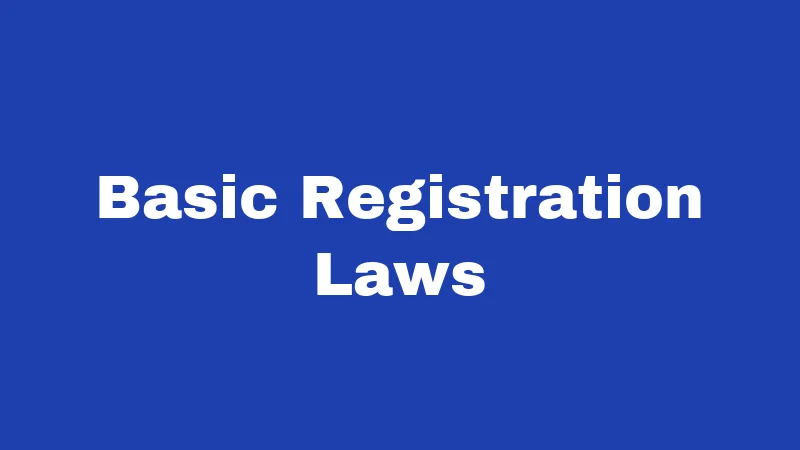 RV Laws in West Virginia (2026): The Mountain Road Rulebook 1 Basic Registration Laws