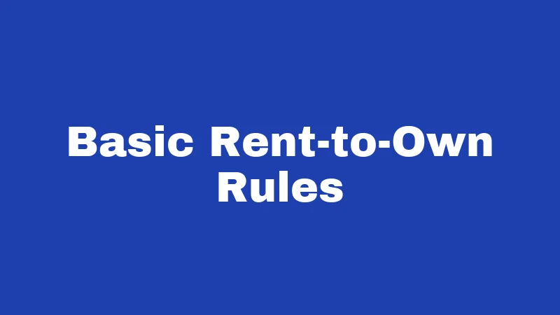 Rent-to-Own Laws in Nebraska (2026): Your Payment Rights 1 Basic Rent-to-Own Rules