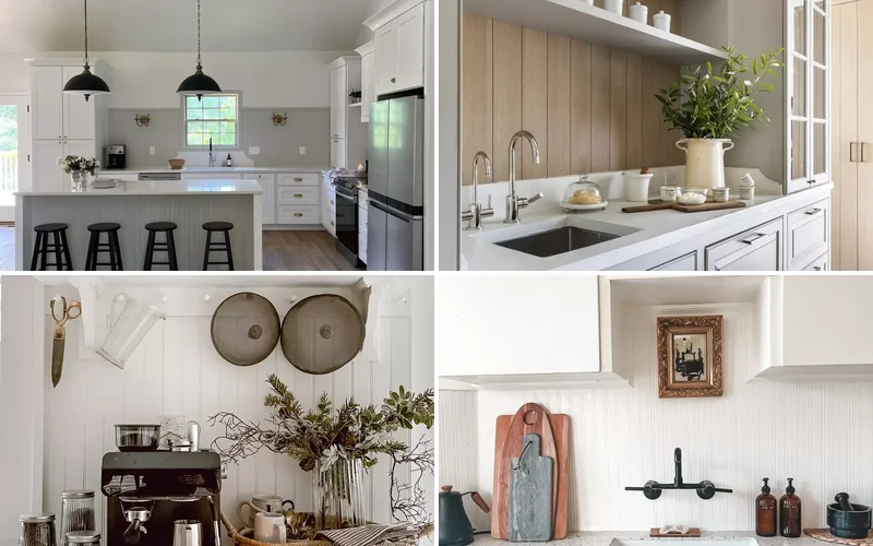 44 Beautiful Beadboard Kitchen Backsplash Ideas to Create Your Dream Cooking Space