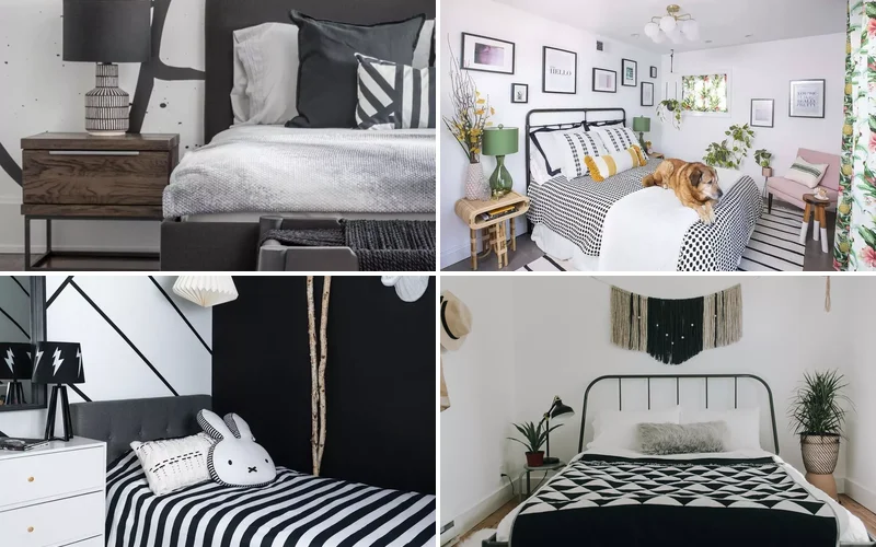 32 Stunning Black and White Bedroom Ideas That Will Transform Your Space