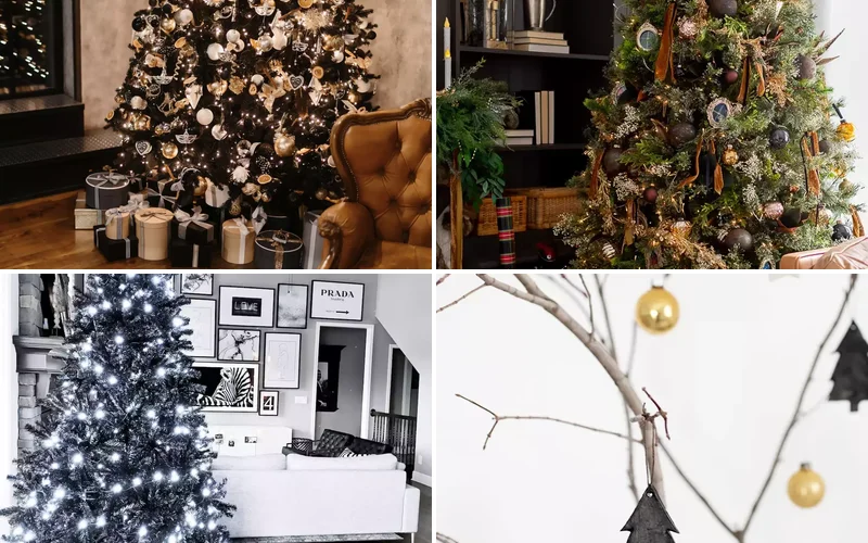 22 Stunning Black Christmas Tree Ideas That Will Transform Your Holiday Decor