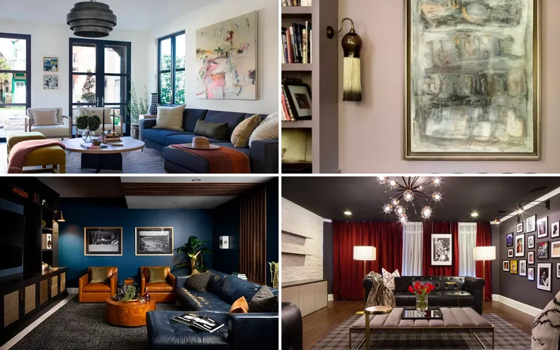 41 Stunning Black Sofa Living Room Ideas That Will Transform Your Space 1 black couch living room ideas featured
