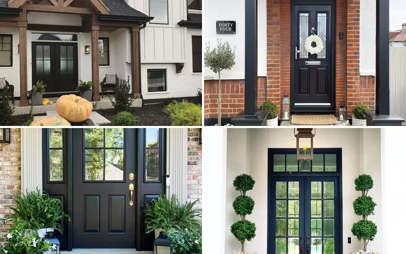 33 Stunning Black Front Door Ideas That Transform Your Home’s Entrance