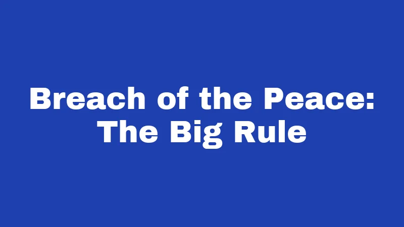Repossession Laws in Idaho (2026): What Your Lender Can't Do 2 Breach of the Peace: The Big Rule