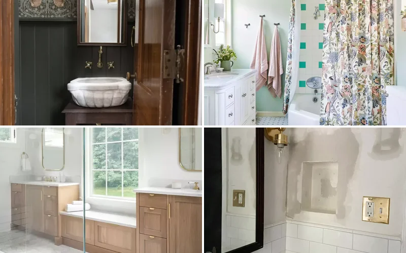 22 DIY Bathroom Makeover Ideas That Won't Break Your Budget 1 budget friendly bathroom remodel ideas featured