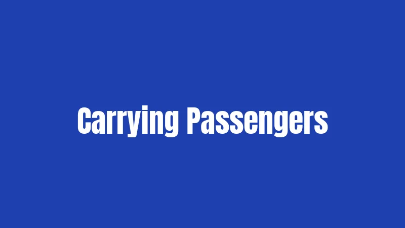 Bicycle Laws in Tennessee (2026): Rules Every Rider Must Know 3 Carrying Passengers
