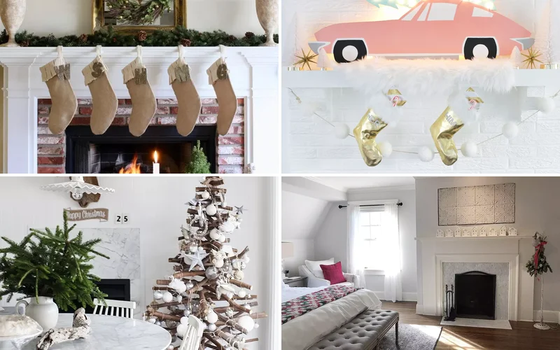56 Magical Christmas Mantel Decorating Ideas to Transform Your Holiday Home