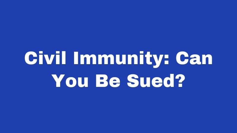 Self Defense Laws in Nevada (2026): Your Rights When Danger Strikes 4 Civil Immunity: Can You Be Sued?