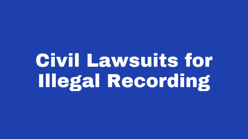 Recording Laws in South Carolina (2026): Your Rights Before You Hit Record 3 Civil Lawsuits for Illegal Recording