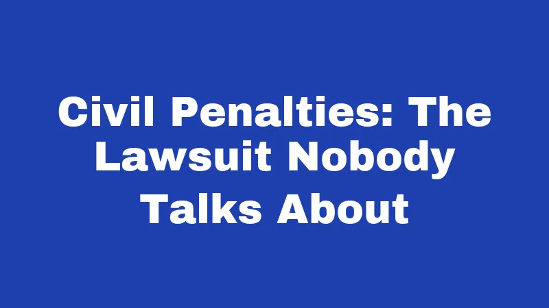 Shoplifting Laws in West Virginia (2026): The Real Cost of a Five-Finger Discount 4 Civil Penalties: The Lawsuit Nobody Talks About