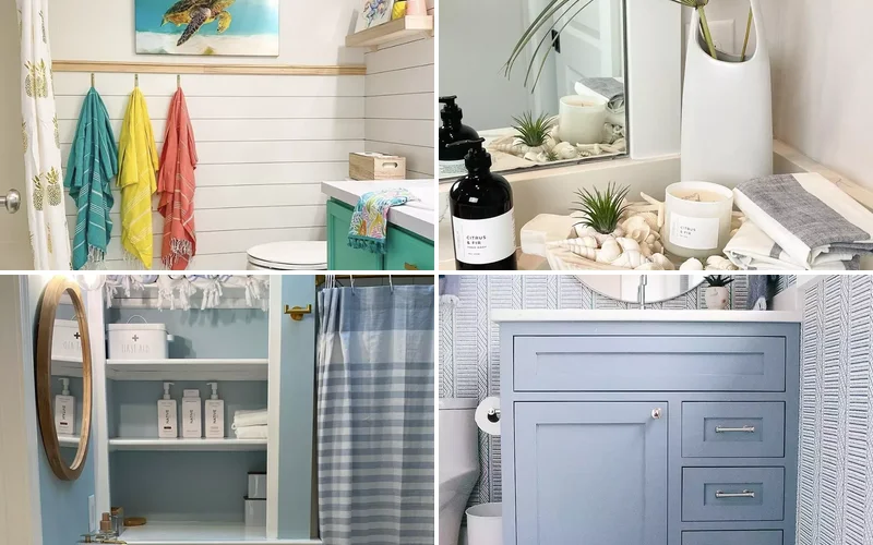 30 Beach-Inspired Bathroom Ideas That Bring Coastal Vibes Home