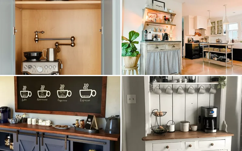 43 Stylish Coffee Bar Ideas That'll Transform Your Morning Routine 1 coffee bar ideas featured