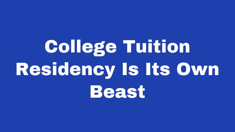 Residency Laws in Nebraska (2026): The Rules Nobody Explains Clearly 2 College Tuition Residency Is Its Own Beast