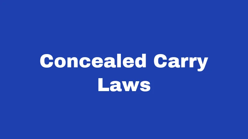 Knife Laws in Louisiana (2026): Surprisingly Free, With Real Limits 2 Concealed Carry Laws