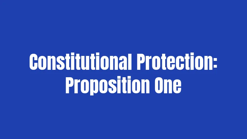 Abortion Laws in New York (2026): Your Rights Are Now in the Constitution 2 Constitutional Protection: Proposition One