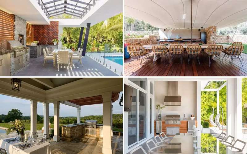 26 Stunning Covered Outdoor Kitchen Ideas to Transform Your Backyard Cooking Experience