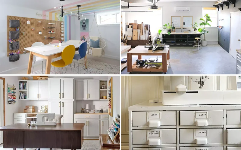 22 Creative Craft Room Ideas That Will Transform Your Space craft rooms ideas featured