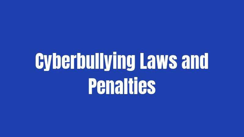 Bullying Laws in Wisconsin (2026): Schools Must Act Now 2 Cyberbullying Laws and Penalties