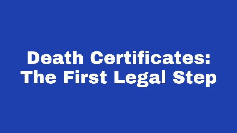 Burial Laws in Arkansas (2026): Rules Most Families Never Think About 1 Death Certificates: The First Legal Step