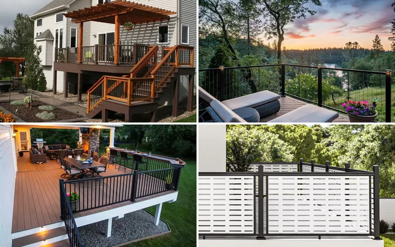 33 Stunning Deck Railing Ideas That Will Transform Your Outdoor Space