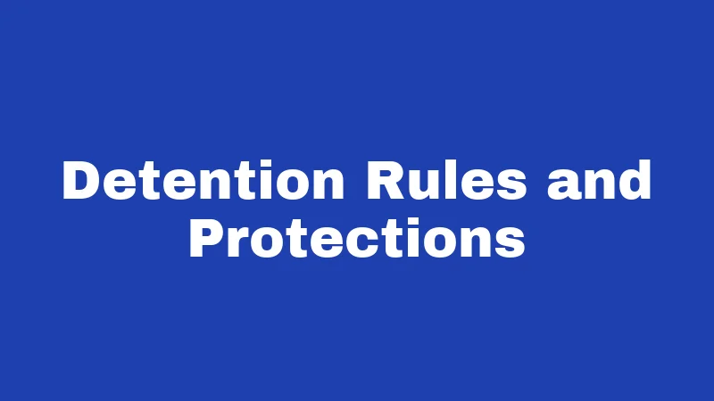 Juvenile Laws in Oregon (2026): What Every Family Should Know 4 Detention Rules and Protections