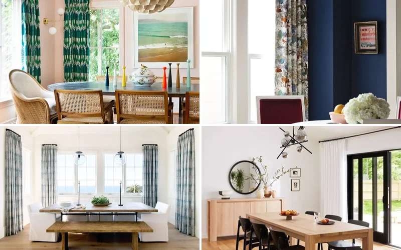 30 Stunning Dining Room Curtain Ideas That Will Transform Your Space