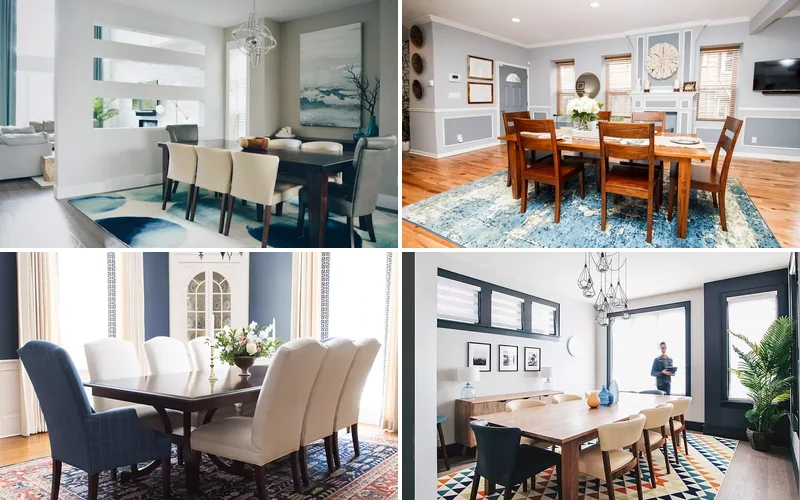 35 Beautiful Dining Room Rug Ideas That Will Transform Your Space 1 dining room rug ideas featured