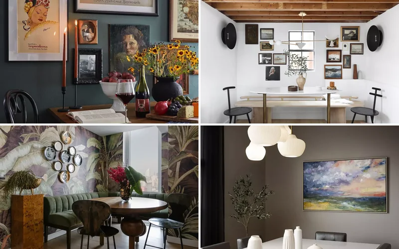 38 Creative Dining Room Wall Decor Ideas That Will Transform Your Space 1 dining room wall decor ideas featured