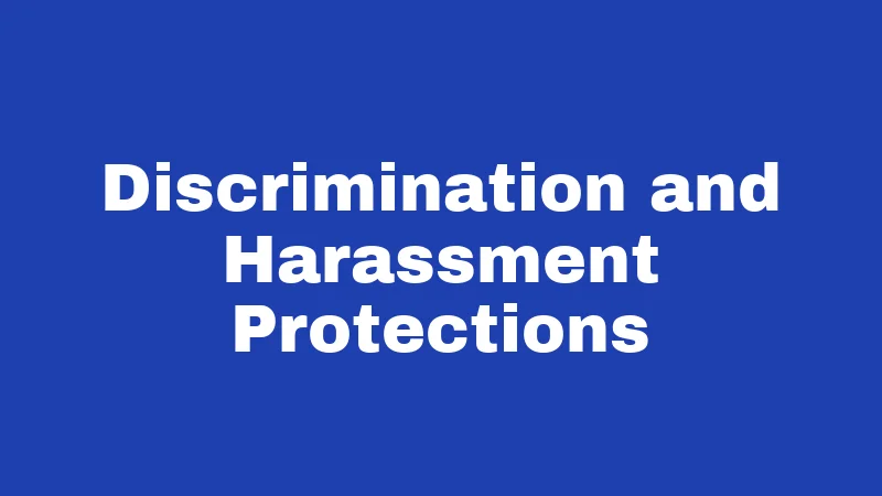 Employment Laws in Idaho (2026): The Paycheck Rules Nobody Explains 2 Discrimination and Harassment Protections