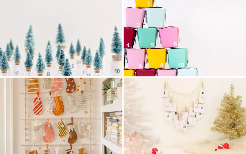 50 Stunning DIY Advent Calendar Ideas That Look Designer-Made