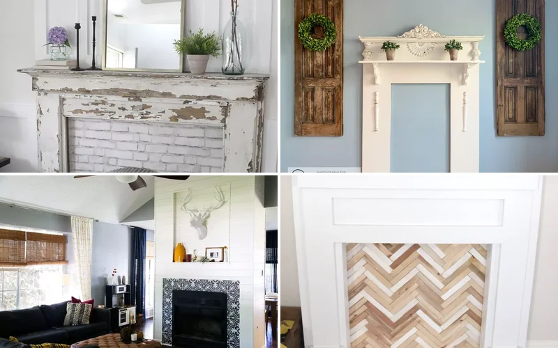 20 Creative DIY Fake Fireplace Projects You Can Build This Weekend