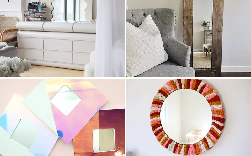 26 Creative DIY Mirror Frame Projects That Will Transform Your Space
