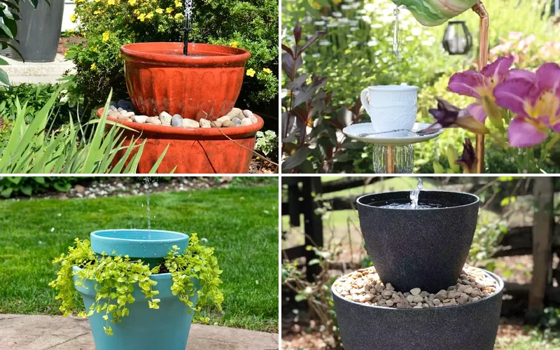 16 Creative DIY Water Fountain Projects to Transform Your Outdoor Space