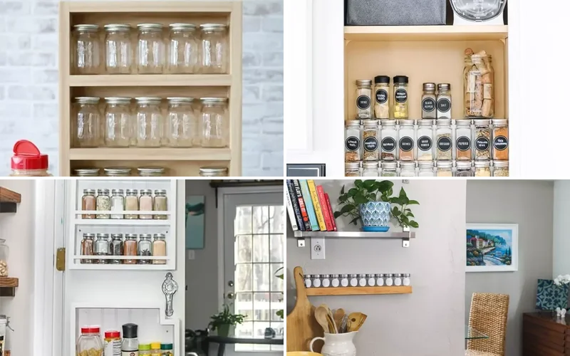 20 Creative DIY Spice Storage Solutions to Transform Your Kitchen Organization