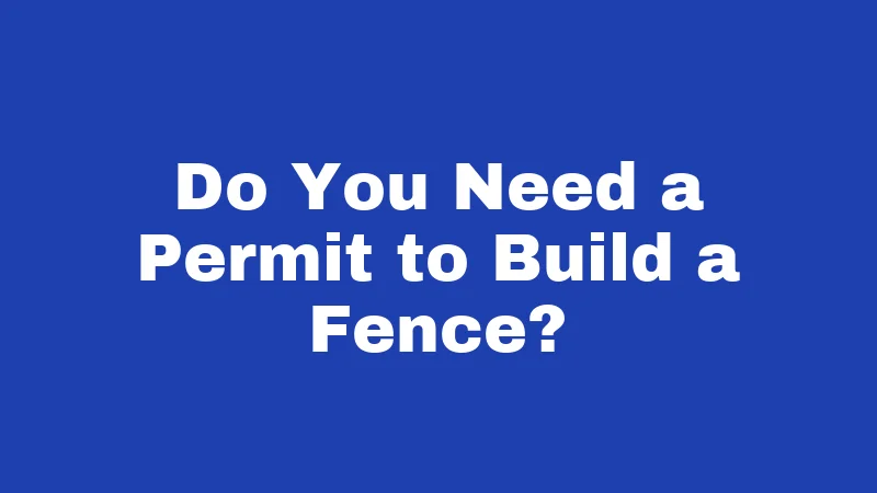 Fence Laws in Connecticut (2026): Rules Every Homeowner Must Know 1 Do You Need a Permit to Build a Fence?