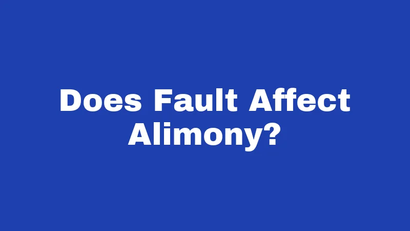 Alimony Laws in Mississippi (2026): Rules, Types, and Your Rights 2 Does Fault Affect Alimony?