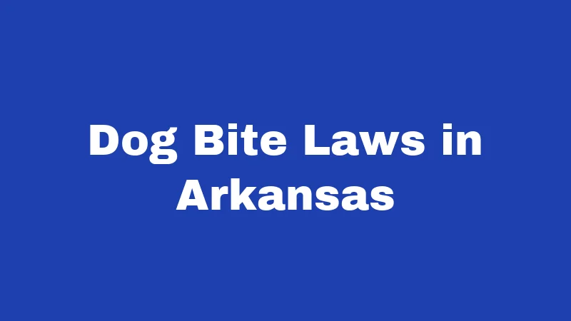 Dog Laws in Arkansas (2026): The Owner's Plain Guide 2 Dog Bite Laws in Arkansas