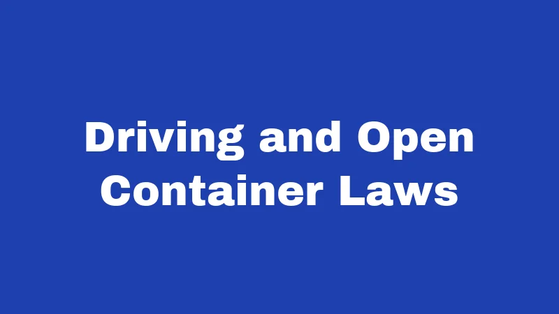 Alcohol Laws in Idaho (2026): The Rules Locals Wish They Knew Sooner 2 Driving and Open Container Laws