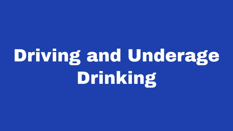 Minor Drinking Laws in Idaho (2026): The Rules Teens Wish They Knew Sooner 3 Driving and Underage Drinking