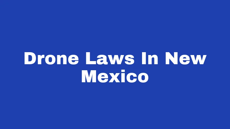 Drone Laws in New Mexico (2026): Rules Every Pilot Must Know 10 Drone Laws In New Mexico