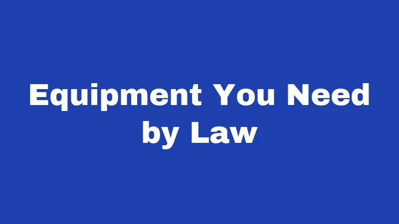 Bicycle Laws in Kansas (2026): Your Ride, Your Rights, Your Rules 2 Equipment You Need by Law